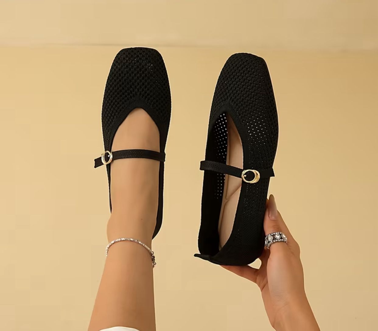 Women's dancing, traveling flat shoes