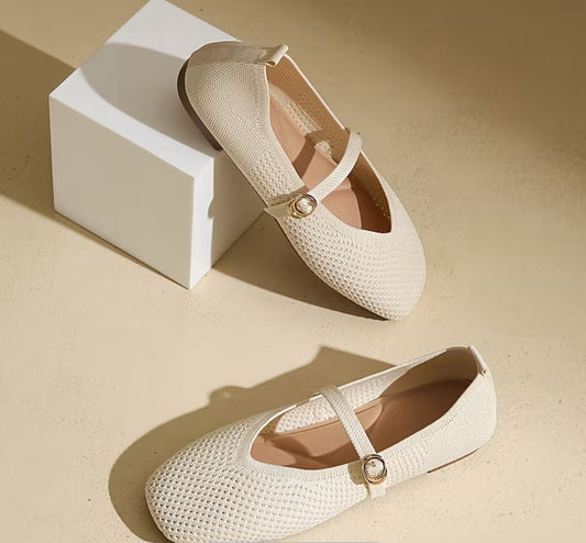 Women's dancing, traveling flat shoes