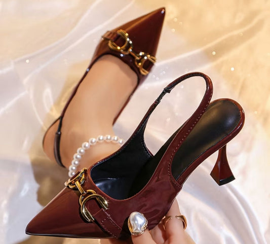 Retro Ankle Strap Shoes