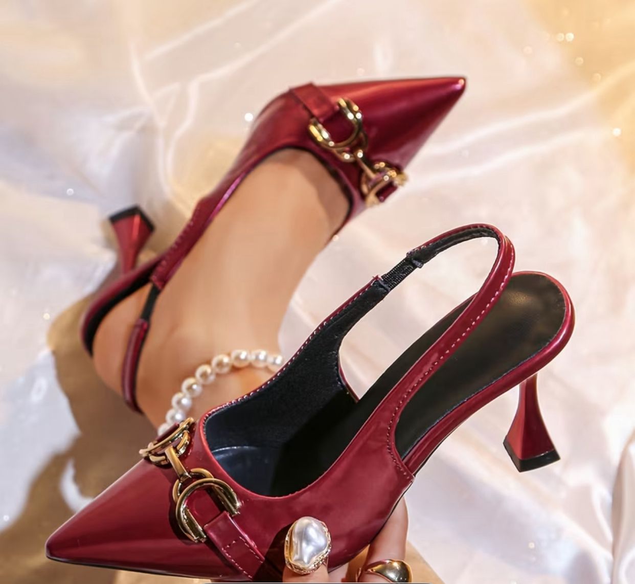 Retro Ankle Strap Shoes