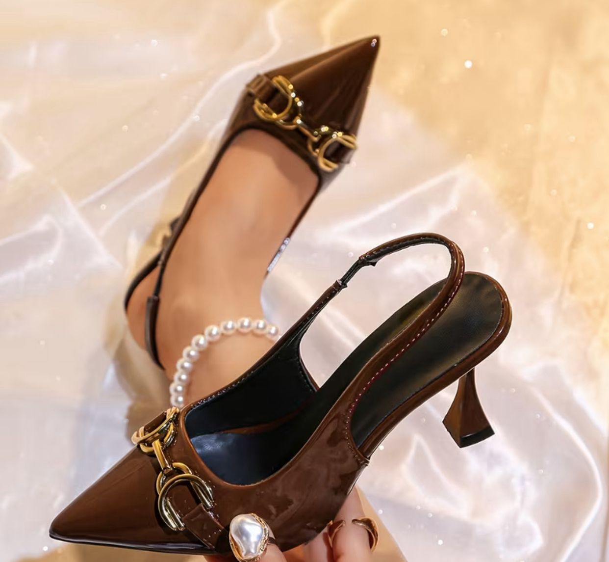 Retro Ankle Strap Shoes