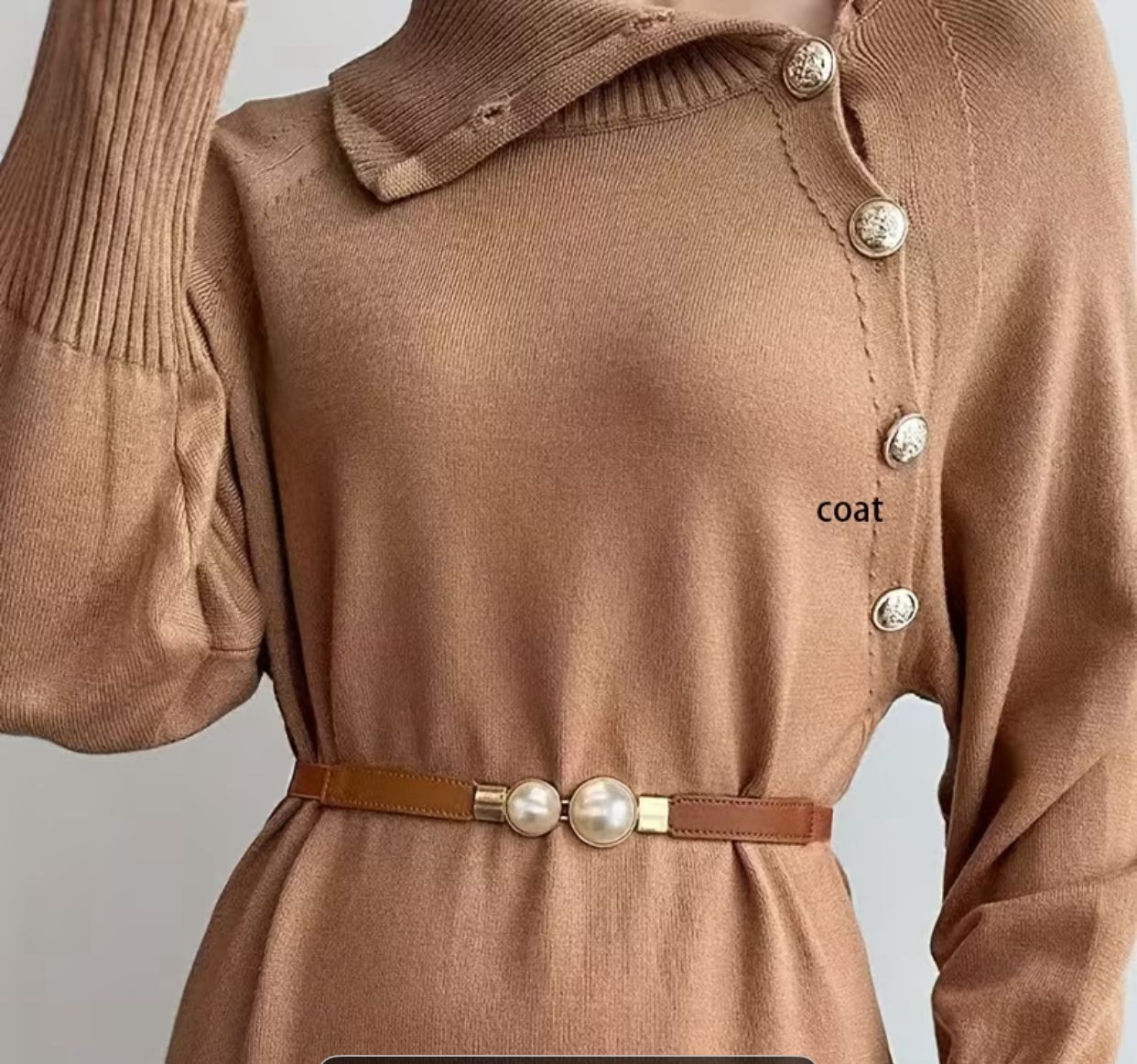 High-end Dress Waist Cinching Elastic Belt
