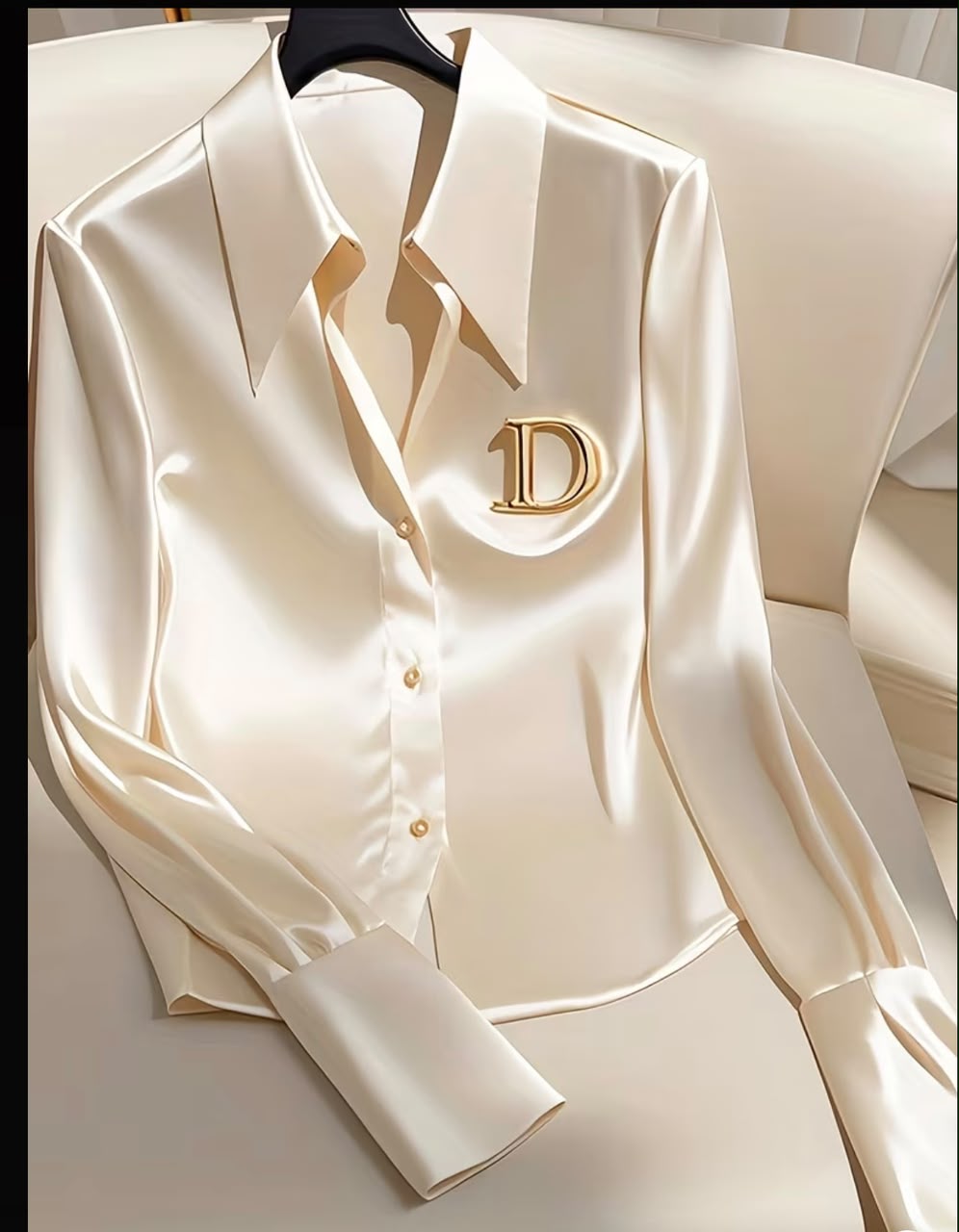 Acetate Satin Shirt